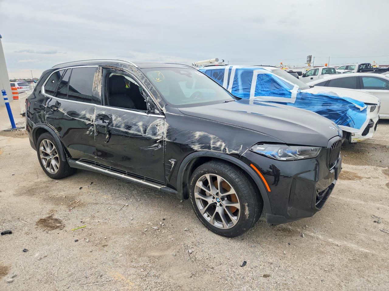 2024 BMW X5 VIN 5UX23EU0XR9T96629 COPART salvage auction — Front End, TX - SALVAGE VEHICLE TITLE, sold $28,500 on 2026-06-30 (photo 4)