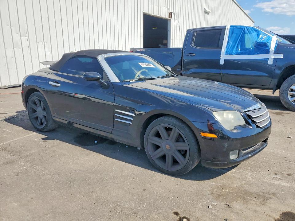 2005 Chrysler Crossfire VIN 1C3AN65LX5X058390 COPART salvage auction — MINOR DENT/SCRATCHES, Va - Certificate Of Title, sold $700 on 2026-07-09 (photo 4)