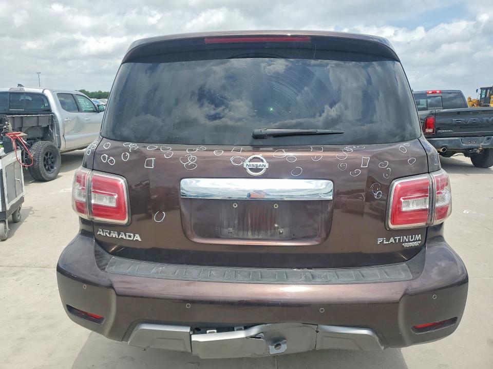 2019 Nissan VIN JN8AY2NE0K9758789 COPART salvage auction — HAIL, Tx - Salvage Vehicle Title, sold $10,700 on 2026-07-16 (photo 6)