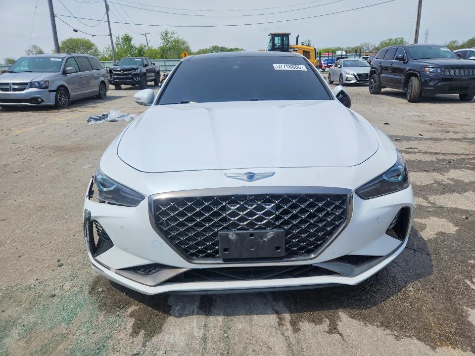 2019 Genesis VIN KMTG44LA5KU016965 COPART salvage auction — FRONT END, Il - Salvage Certificate, sold $3,500 on 2026-07-03 (photo 5)
