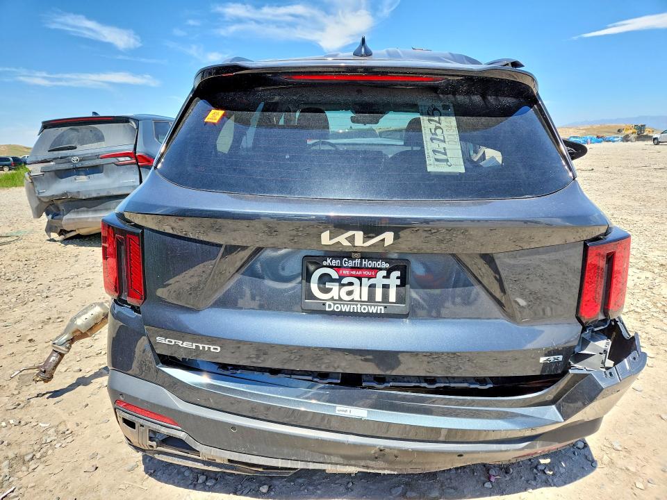 2024 Kia Sorento VIN 5XYRLDJC0RG290651 COPART salvage auction — ALL OVER, Ut - Salvage Certificate, sold $2,450 on 2026-07-28 (photo 6)