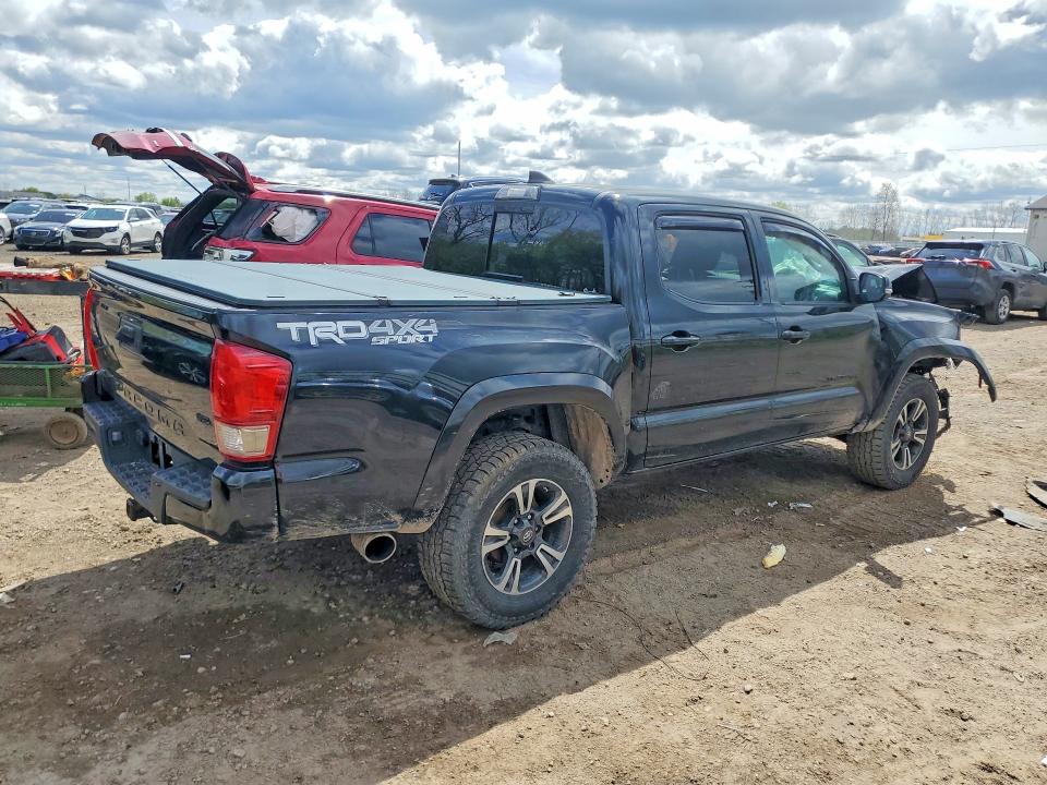 2017 Toyota Tacoma VIN 5TFCZ5AN6HX082975 COPART salvage auction — FRONT END, Mi - Certificate Of Title, sold $6,800 on 2026-07-22 (photo 3)