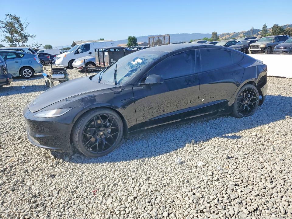 2025 Tesla Model 3 VIN 5YJ3E1EA9SF076083 — COPART salvage auction photo
