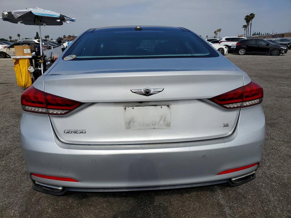 2015 Hyundai VIN KMHGN4JE3FU102214 COPART salvage auction — MINOR DENT/SCRATCHES, Mt - Dis/Dlr/Exp Only Clean Title, sold $1,350 on 2026-07-07 (photo 6)