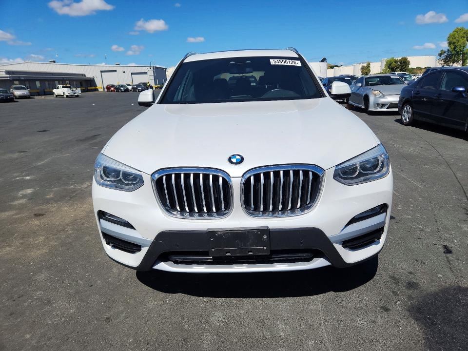 2019 BMW X3 VIN 5UXTR7C53KLR51330 COPART salvage auction — UNDERCARRIAGE, Ca - Salvage Certificate, sold $8,900 on 2026-07-15 (photo 5)