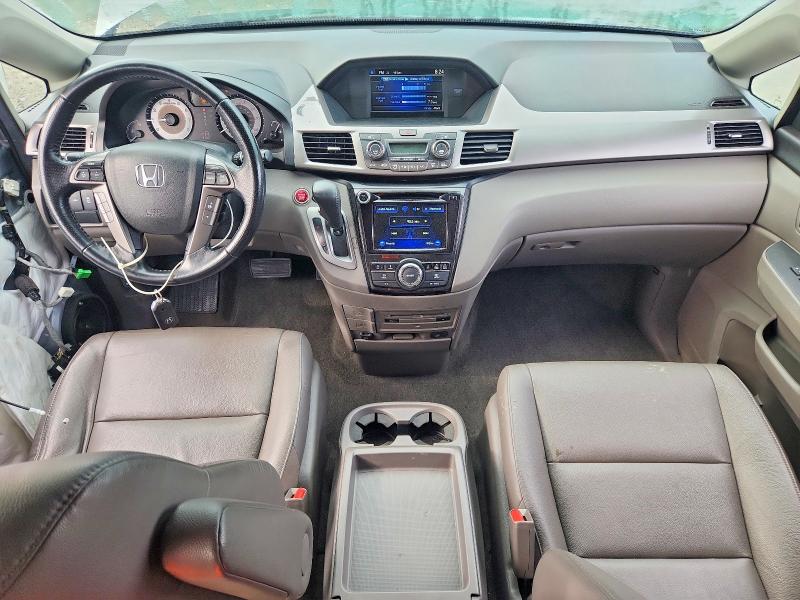 2016 Honda Odyssey VIN 5FNRL5H99GB124424 COPART salvage auction — FRONT END, Ma - Cert Of Title-Reconstrctd Coll, sold $4,250 on 2026-07-22 (photo 8)