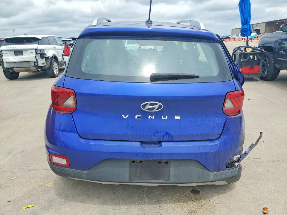 2023 Hyundai Venue VIN KMHRC8A36PU259290 COPART salvage auction — REAR END, Tx - Salvage Vehicle Title, sold $1,650 on 2026-07-27 (photo 6)