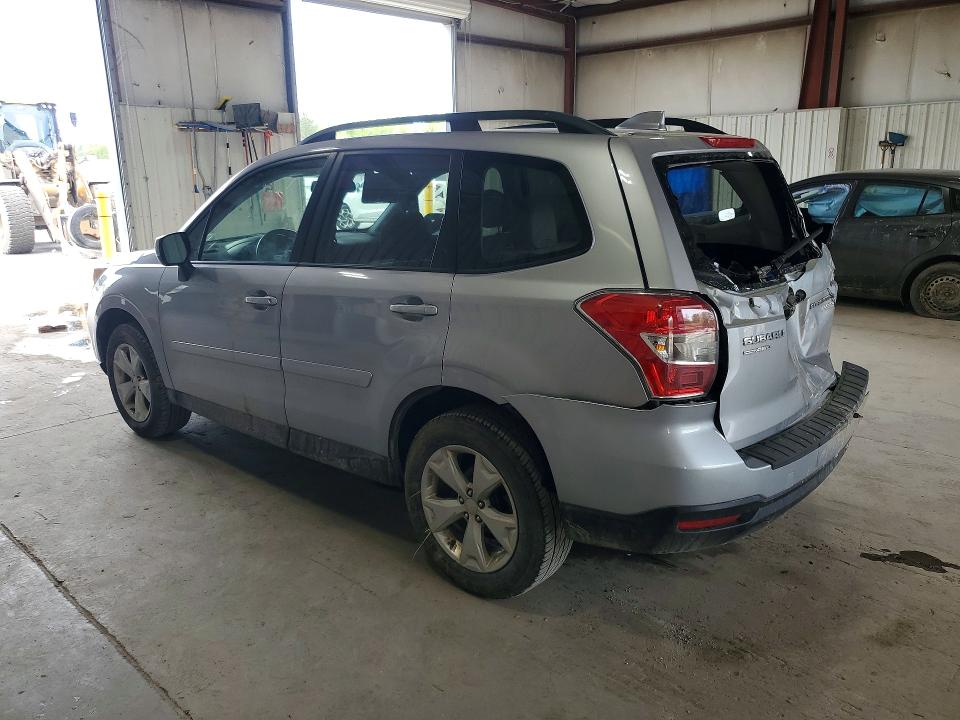 2016 Subaru Forester VIN JF2SJADC6GH527098 COPART salvage auction — REAR END, Ny - Mv-907A Salvage Certificate, sold $575 on 2026-07-13 (photo 2)