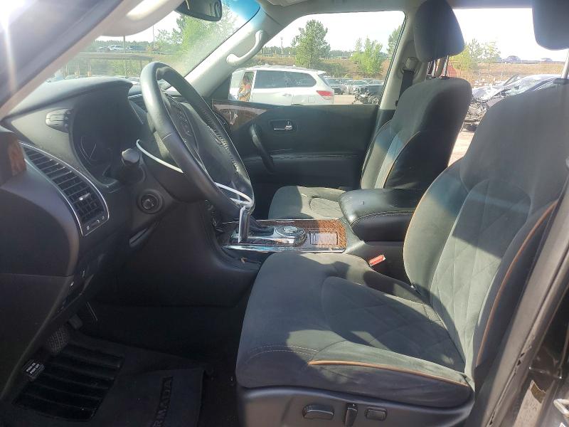2017 Nissan Armada VIN JN8AY2ND3H9001398 COPART salvage auction — FRONT END, Sc - Cert Of Title-Salvage, sold $3,150 on 2026-07-10 (photo 7)