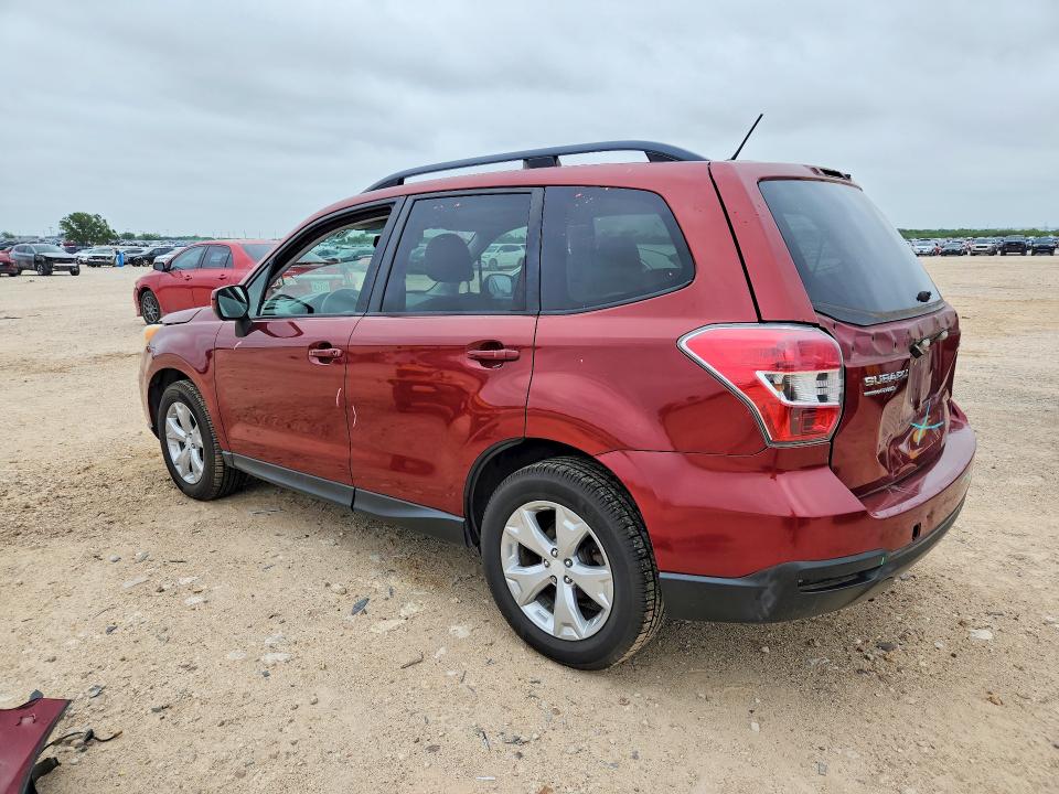 2015 Subaru Forester VIN JF2SJADC6FH468536 COPART salvage auction — HAIL, Tx - Salvage Vehicle Title, sold $30 on 2026-07-30 (photo 2)