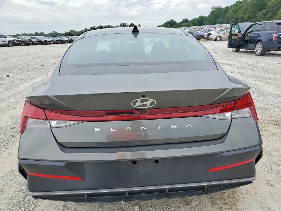 2025 Hyundai Elantra VIN KMHLS4DG3SU038044 COPART salvage auction — FRONT END, Oh - Certificate Of Title (P), sold $7,300 on 2026-07-29 (photo 6)