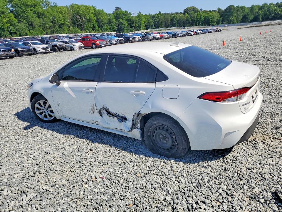 2025 Toyota Corolla VIN JTDBCMFE0S3099804 COPART salvage auction — SIDE, Nc - Salvage Certificate Of Title, sold $9,400 on 2026-07-08 (photo 2)