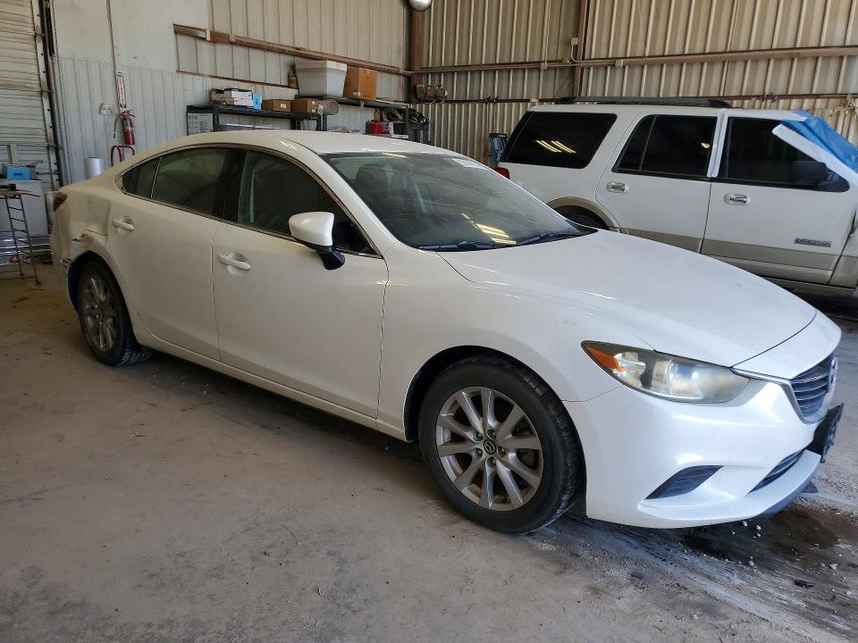 2015 Mazda 6 VIN JM1GJ1U53F1196736 COPART salvage auction — REAR END, Tx - Salvage Vehicle Title, sold $2,050 on 2026-07-31 (photo 4)