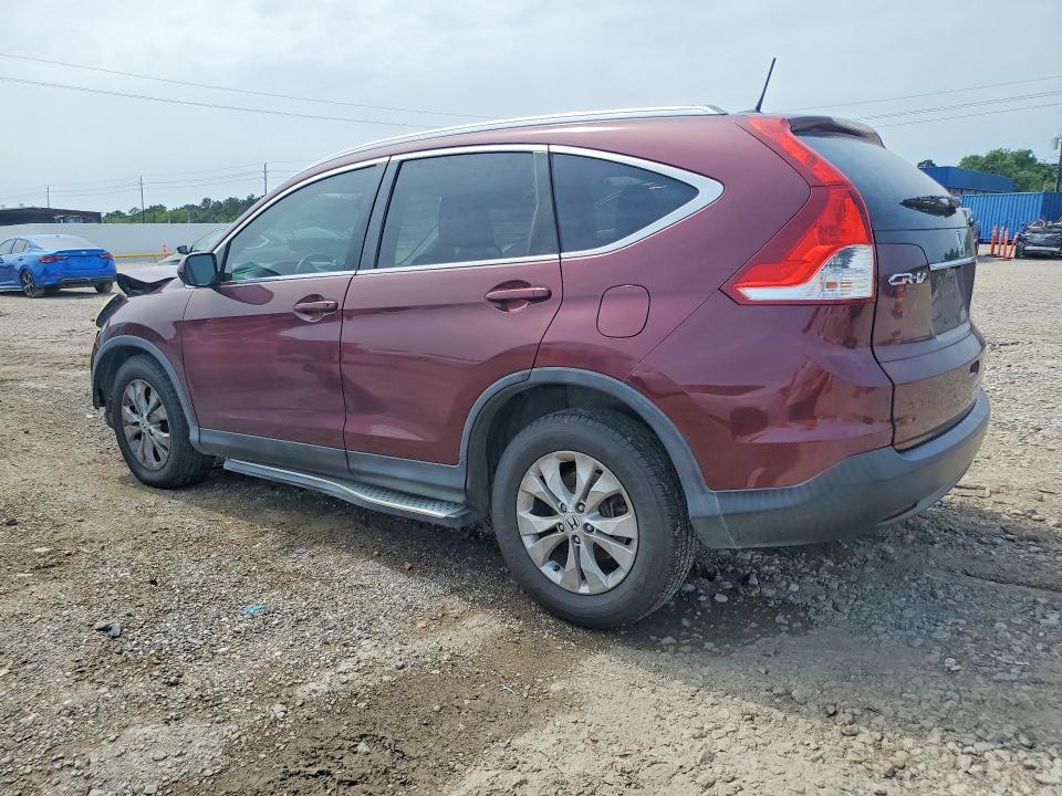 2013 Honda VIN 5J6RM4H76DL018327 COPART salvage auction — FRONT END, TX - SALVAGE VEHICLE TITLE, sold $2,750 on 2026-07-02 (photo 2)