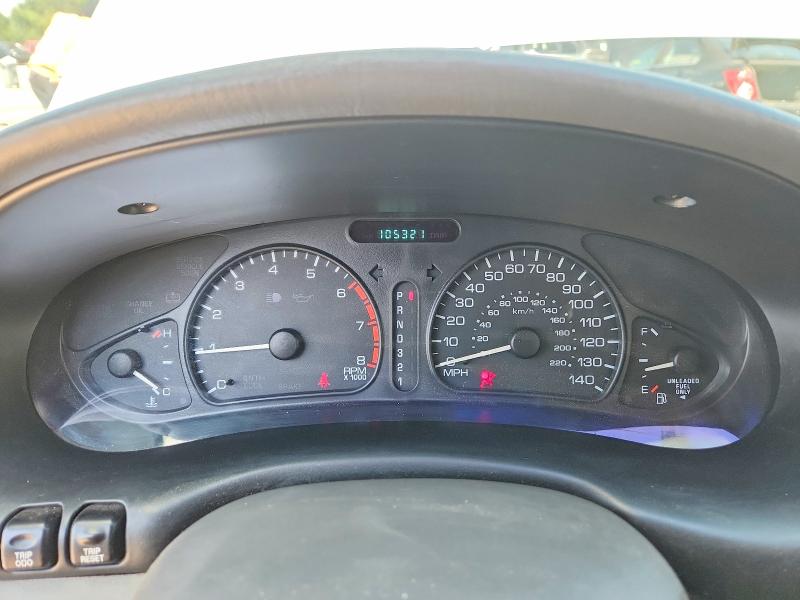 1998 Oldsmobile Intrigue VIN 1G3WS52K6WF327024 COPART salvage auction — HAIL, Mo - Salvage Certificate Of Title, sold $325 on 2026-07-08 (photo 9)
