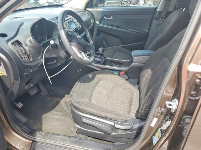 2013 Kia Sportage VIN KNDPBCA21D7359087 COPART salvage auction — Burn Engine, WV - SALVAGE CERTIFICATE, sold $625 on 2026-07-22 (photo 7)