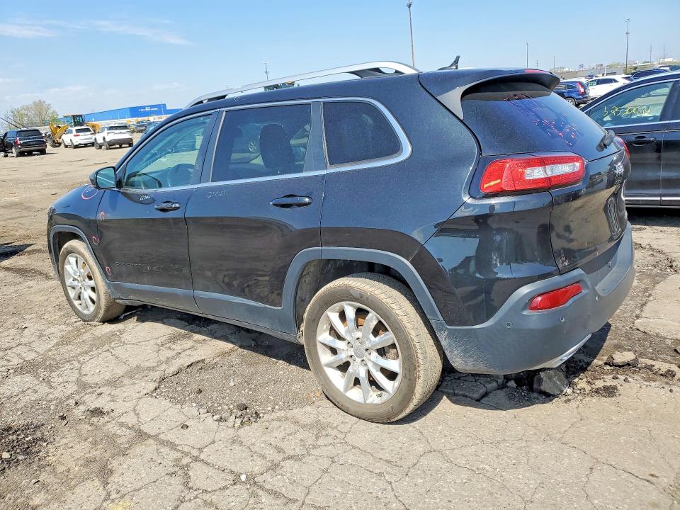 2015 Jeep Cherokee VIN 1C4PJLDS4FW598222 COPART salvage auction — FRONT END, Mi - Dealer Only-Rebuilt Salvage (P), sold $2,250 on 2026-07-03 (photo 2)