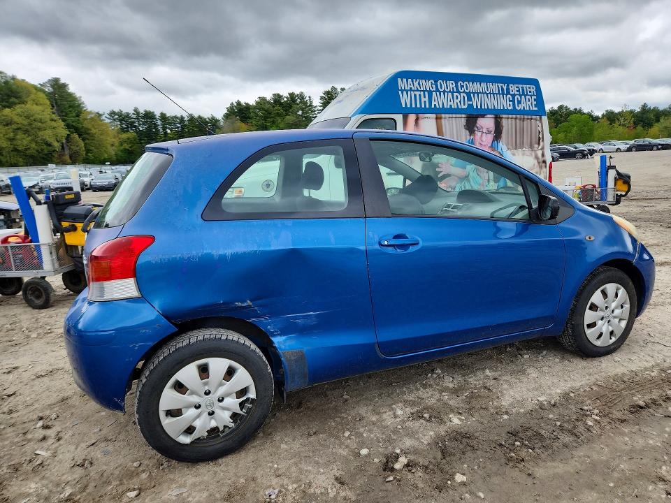 2010 Toyota Yaris VIN JTDJT4K38A5289353 COPART salvage auction — SIDE, Ma - Cert Of Title-Reconstrctd Coll, sold $1,550 on 2026-07-02 (photo 3)