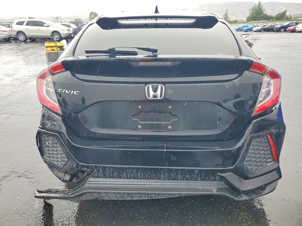 2018 Honda Civic VIN SHHFK7H59JU402985 COPART salvage auction — FRONT END, Ca - Salvage Certificate, sold $4,200 on 2026-07-14 (photo 6)