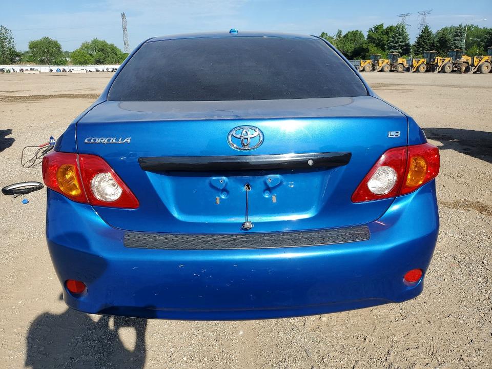 2009 Toyota Corolla VIN JTDBL40E299076153 COPART salvage auction — FRONT END, Il - Salvage Certificate, sold $725 on 2026-07-09 (photo 6)