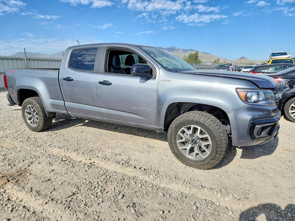 2021 Chevrolet Colorado VIN 1GCPTDE14M1231577 COPART salvage auction — SIDE, Ut - Salvage Certificate, sold $10,900 on 2026-07-02 (photo 4)
