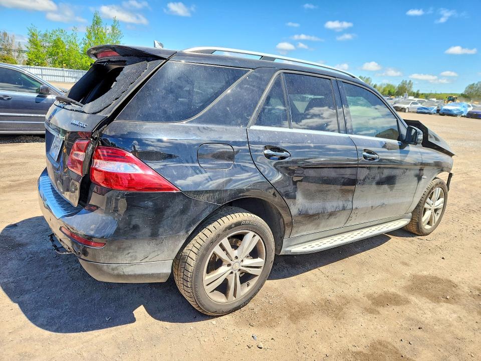 2012 Mercedes-benz Ml-class VIN 4JGDA2EB0CA037628 COPART salvage auction — FRONT END, On - Permit Salvage, sold $1,950 on 2026-07-09 (photo 3)