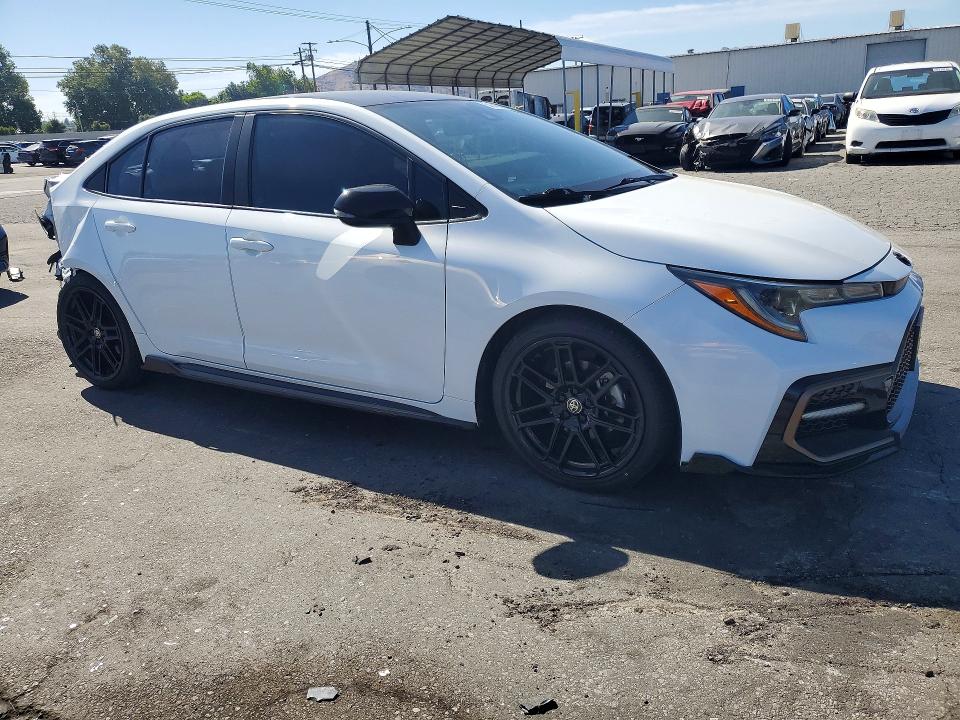 2022 Toyota Corolla VIN 5YFS4MCE0NP135116 COPART salvage auction — REAR END, Ca - Salvage Certificate, sold $4,350 on 2026-07-27 (photo 4)