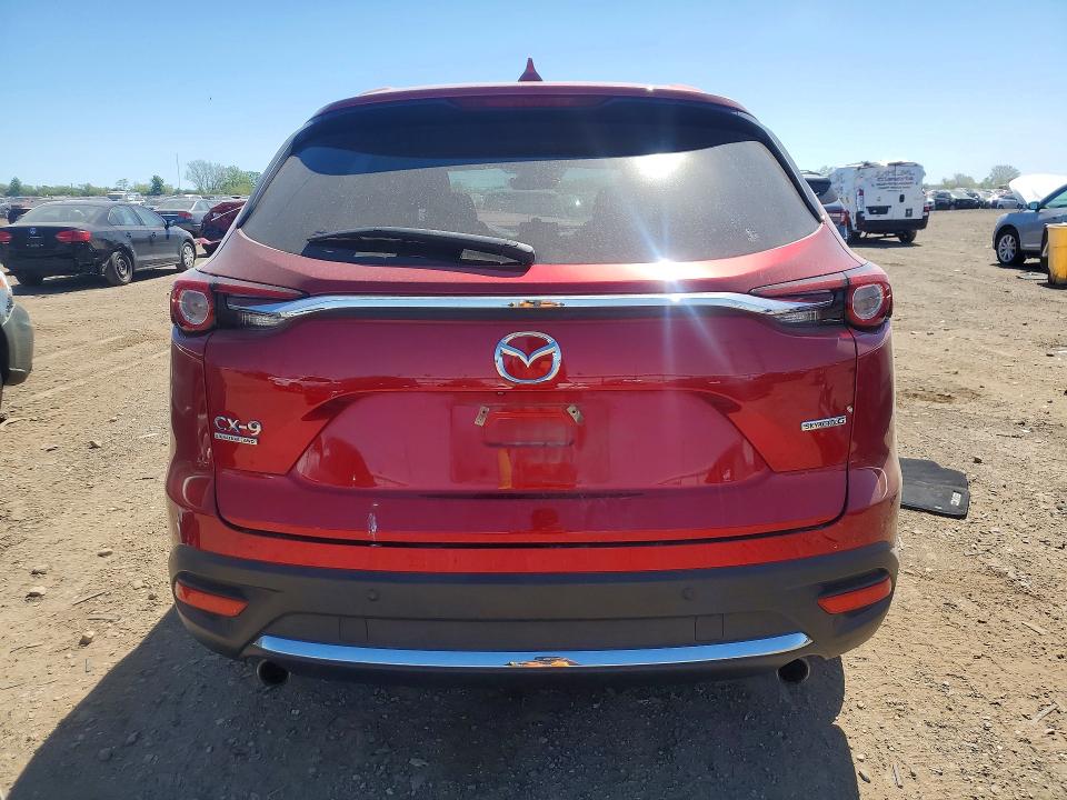 2020 Mazda Cx-9 VIN JM3TCBEY5L0406673 COPART salvage auction — FRONT END, Il - Salvage Certificate, sold $2,900 on 2026-07-30 (photo 6)