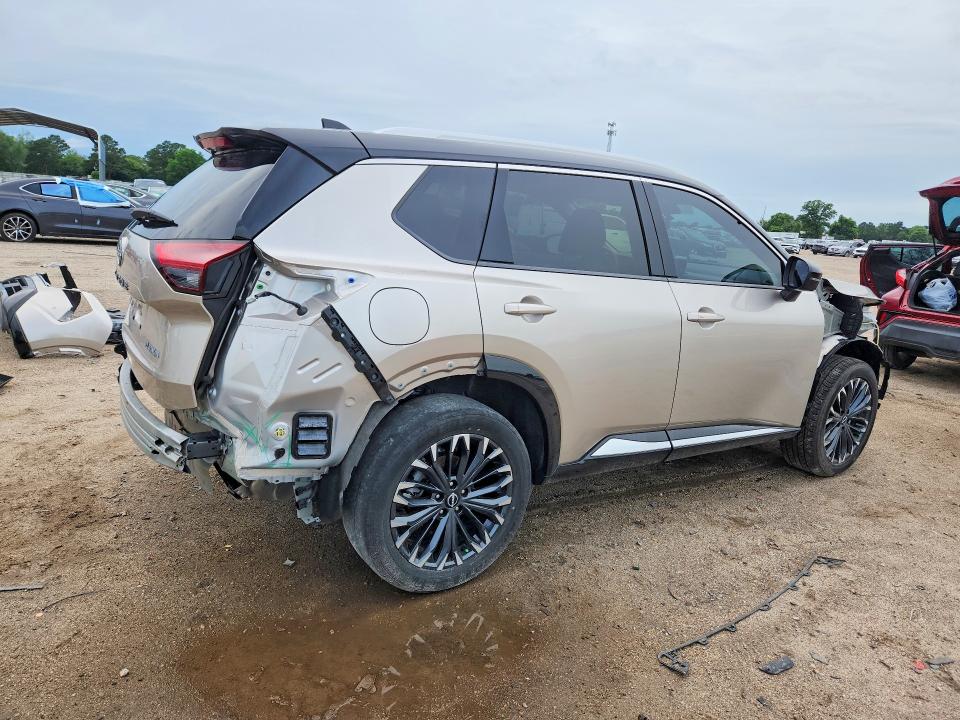 2025 Nissan Rogue VIN JN8BT3DC7SW100574 COPART salvage auction — FRONT END, Mo - Salvage Certificate Of Title, sold $275 on 2026-07-30 (photo 3)