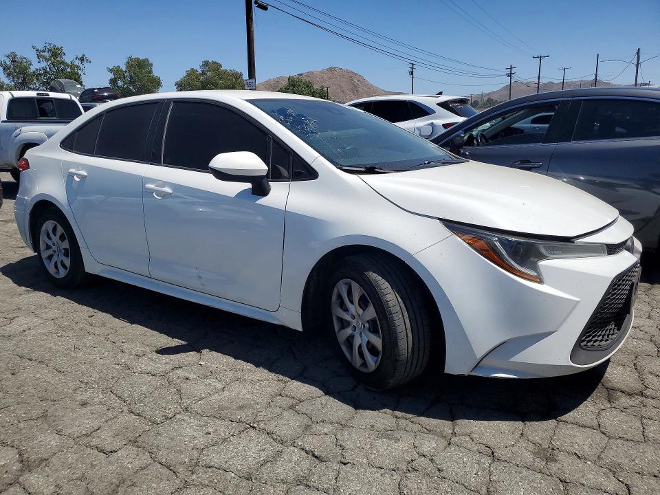 2021 Toyota Corolla VIN 5YFEPMAEXMP147506 COPART salvage auction — REAR END, Ca - Salvage Certificate, sold $4,300 on 2026-07-02 (photo 4)