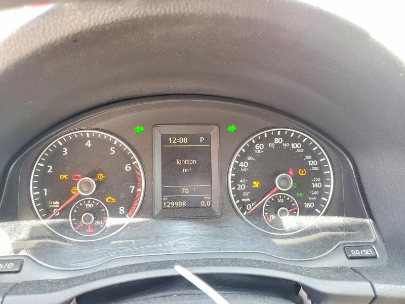 2014 Volkswagen Eos VIN WVWBW8AH8EV002082 COPART salvage auction — FRONT END, Ga - Cert Of Title-Salvage, sold $400 on 2026-07-27 (photo 9)
