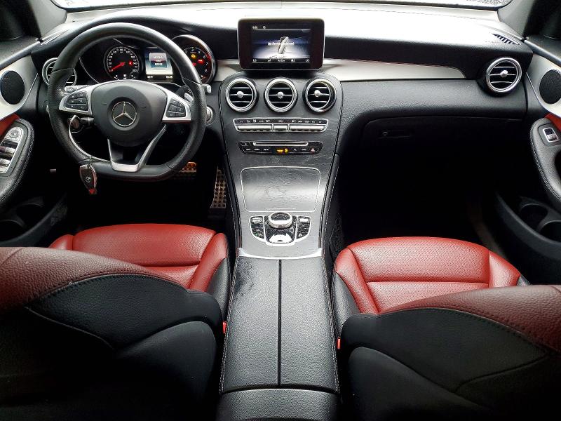 2019 Mercedes-benz Glc VIN WDC0J4KB8KF572012 COPART salvage auction — FRONT END, Salvage Title, sold $15,700 on 2026-07-31 (photo 8)