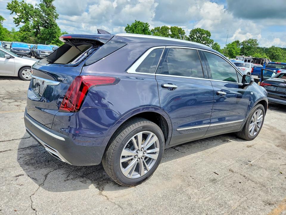 2025 Cadillac Xt5 VIN 1GYKNDR49SZ148454 COPART salvage auction — HAIL, Mo - Salvage Certificate Of Title, sold $7,300 on 2026-07-29 (photo 3)