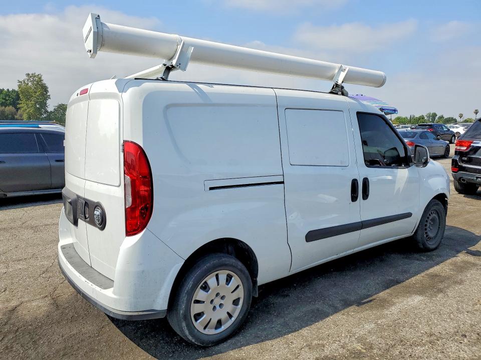2021 Ram Promaster city VIN ZFBHRFBB9M6V78646 COPART salvage auction — FRONT END, CA - LIEN PAPERS-SALVAGE OR AC, sold $1,650 on 2026-07-17 (photo 3)