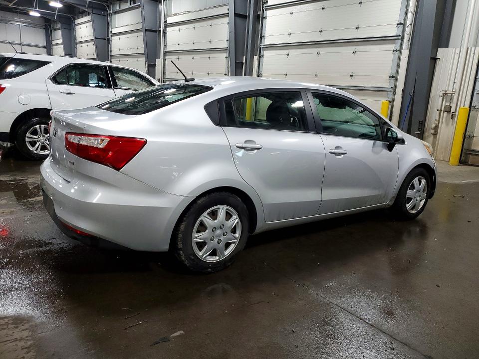 2016 Kia Rio VIN KNADM4A3XG6548646 COPART salvage auction — VANDALISM, Mn - Cert Of Title-Prior Salvage, sold $2,550 on 2026-07-14 (photo 3)