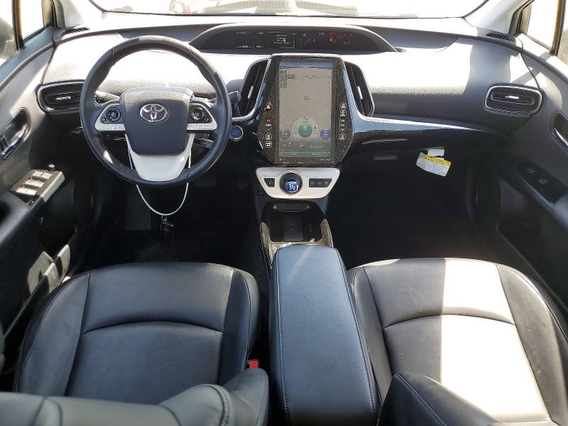 2019 Toyota Prius prime VIN JTDKARFP6K3106968 COPART salvage auction — FRONT END, Ca - Salvage Certificate, sold $3,750 on 2026-07-02 (photo 8)