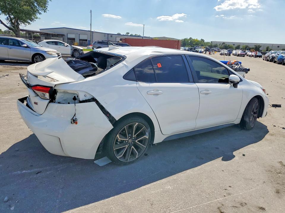 2020 Toyota VIN JTDP4RCE0LJ011206 COPART salvage auction — REAR END, FL - CERTIFICATE OF DESTRUCTION, sold $4,200 on 2026-07-23 (photo 3)