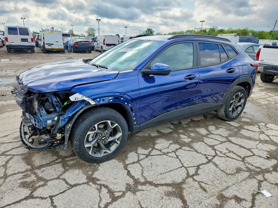 2024 Chevrolet Trax VIN KL77LHE20RC225848 COPART salvage auction — FRONT END, In - Cert Of Title-Salvage Title, sold $5,600 on 2026-07-17 (photo 1)