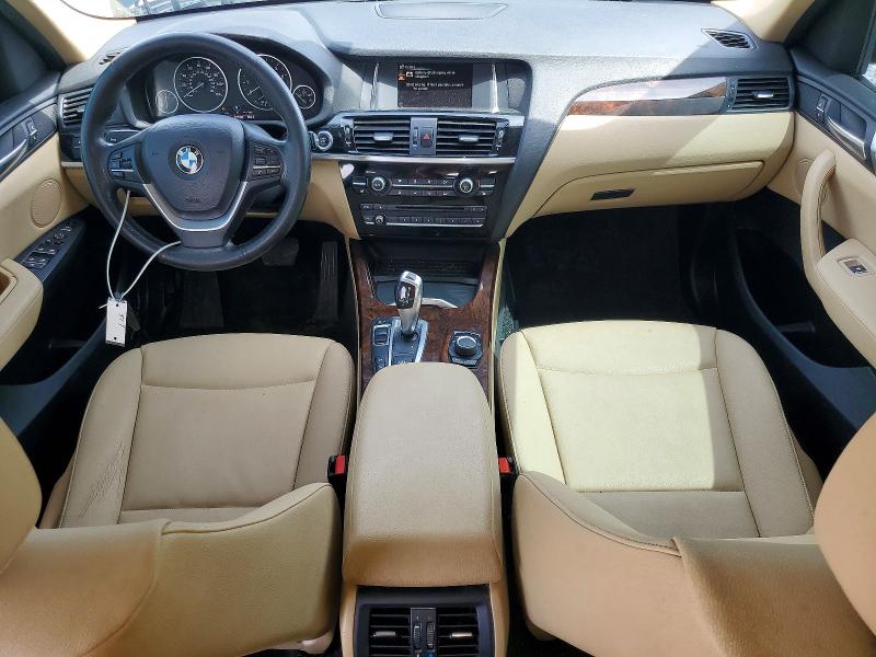 2017 BMW X3 VIN 5UXWX9C53H0T06752 COPART salvage auction — MECHANICAL, Oh - Certificate Of Title (P), sold $4,700 on 2026-07-09 (photo 8)
