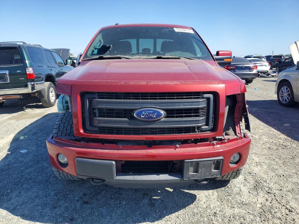 2013 Ford F-150 lightning VIN 1FTFW1ET8DFB65721 COPART salvage auction — FRONT END, Ca - Salvage Certificate, sold $625 on 2026-07-30 (photo 5)