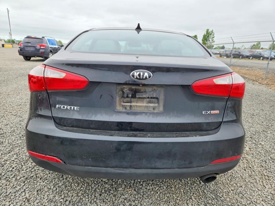 2016 Kia Forte VIN KNAFZ4A80G5451323 COPART salvage auction — FRONT END, Or - Salvage Title Certificate, sold $1,050 on 2026-07-14 (photo 6)