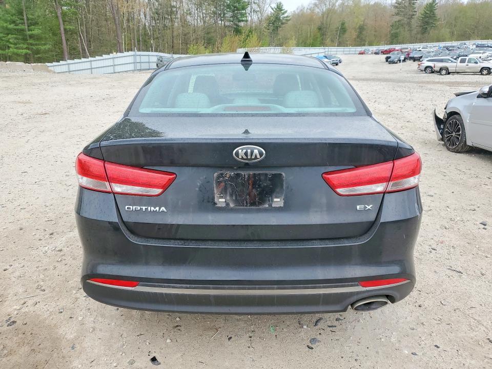 2017 Kia Optima VIN 5XXGU4L37HG153159 COPART salvage auction — FRONT END, Ma - Cert Of Title-Salvage, sold $975 on 2026-07-08 (photo 6)