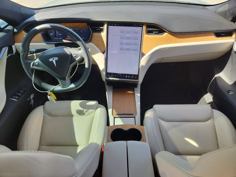 2021 Tesla Model s VIN 5YJSA1E29MF425715 COPART salvage auction — SIDE, Fl - Certificate Of Destruction, sold $8,300 on 2026-07-09 (photo 8)