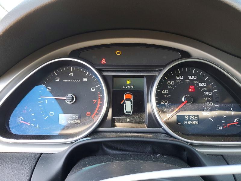 2015 Audi Q7 VIN WA1LGAFE1FD029889 COPART salvage auction — REAR END, GA - CERT OF TITLE-SALVAGE, sold $2,250 on 2026-07-31 (photo 9)