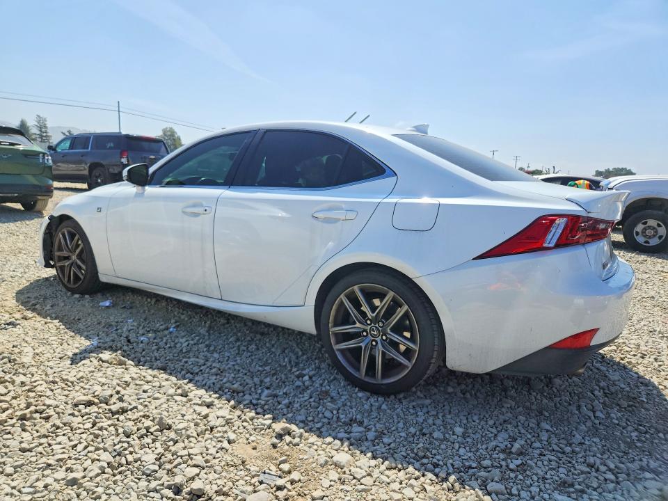 2016 Lexus Is 200t VIN JTHBA1D25G5033921 COPART salvage auction — FRONT END, Ca - Salvage Certificate, sold $4,600 on 2026-07-07 (photo 2)