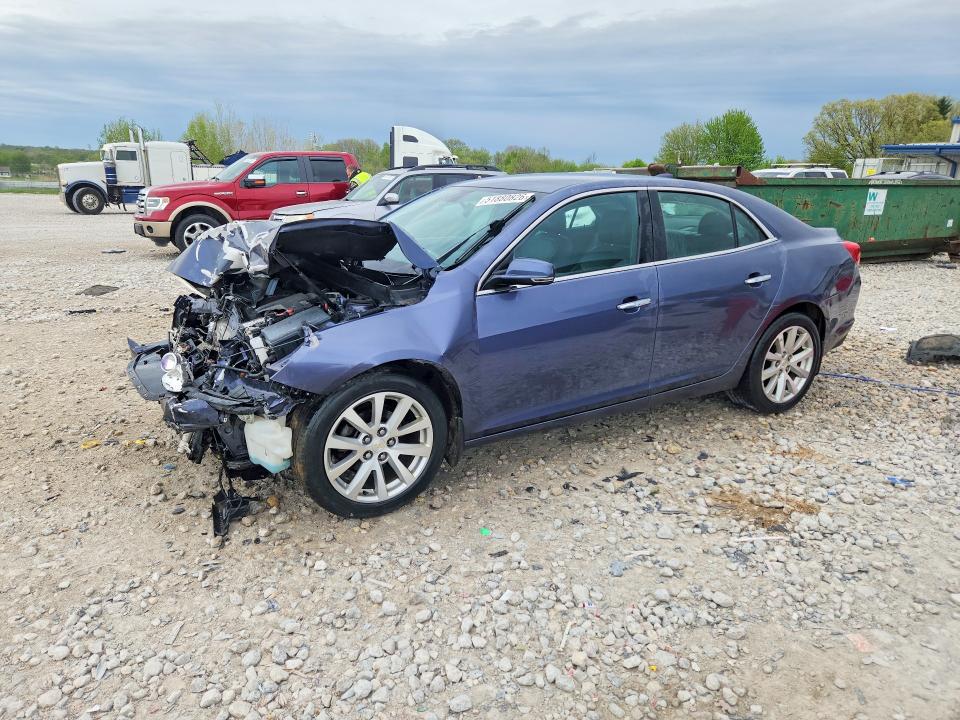 2015 Chevrolet Malibu VIN 1G11F5SL6FF163452 COPART salvage auction — FRONT END, MI - CERTIFICATE OF TITLE, sold $550 on 2026-07-02 (photo 1)