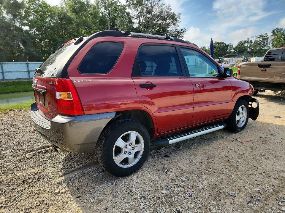 2008 Kia Sportage VIN KNDJF724287500062 COPART salvage auction — FRONT END, Fl - Cert Of Title Slvg Rebuildable, sold $975 on 2026-07-14 (photo 3)