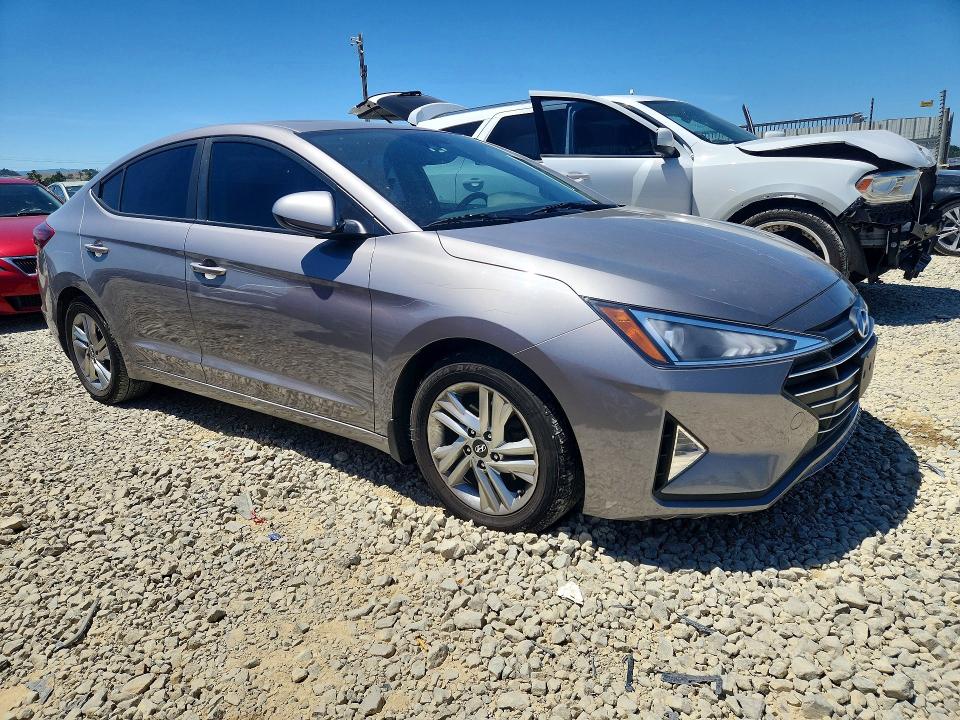 2020 Hyundai Elantra VIN KMHD84LF5LU084035 COPART salvage auction — VANDALISM, Ca - Salvage Certificate, sold $2,250 on 2026-07-21 (photo 4)