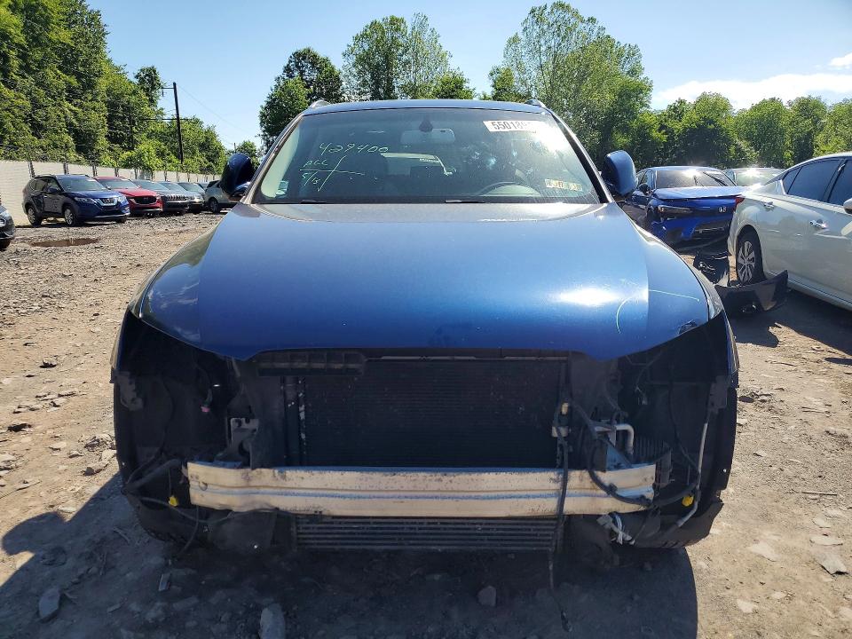 2016 Audi Q5 VIN WA1C2AFP5GA034838 COPART salvage auction — FRONT END, Pa - Certificate Of Salvage, sold $15 on 2026-07-27 (photo 5)
