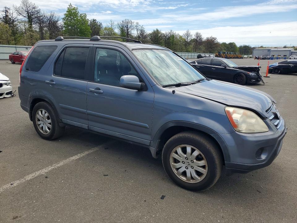 2006 Honda Cr-v VIN SHSRD78986U440137 COPART salvage auction — REAR END, Wv - Salvage Certificate, sold $1,100 on 2026-07-20 (photo 4)